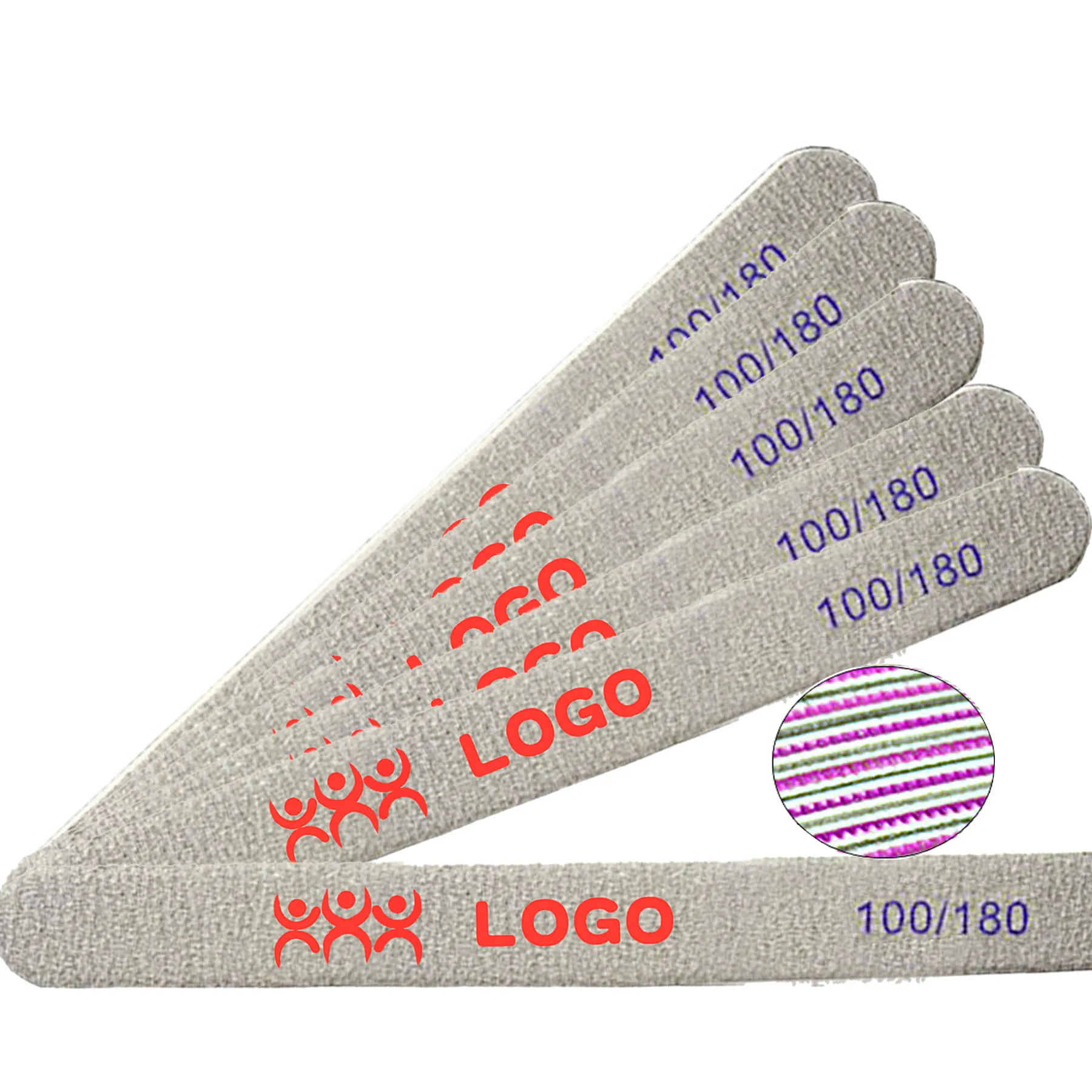 100/180 г., низкий минимальный заказ, индивидуальный логотип, Эва, одноразовые печатные доски, инструменты для маникюра, пилки для ногтей