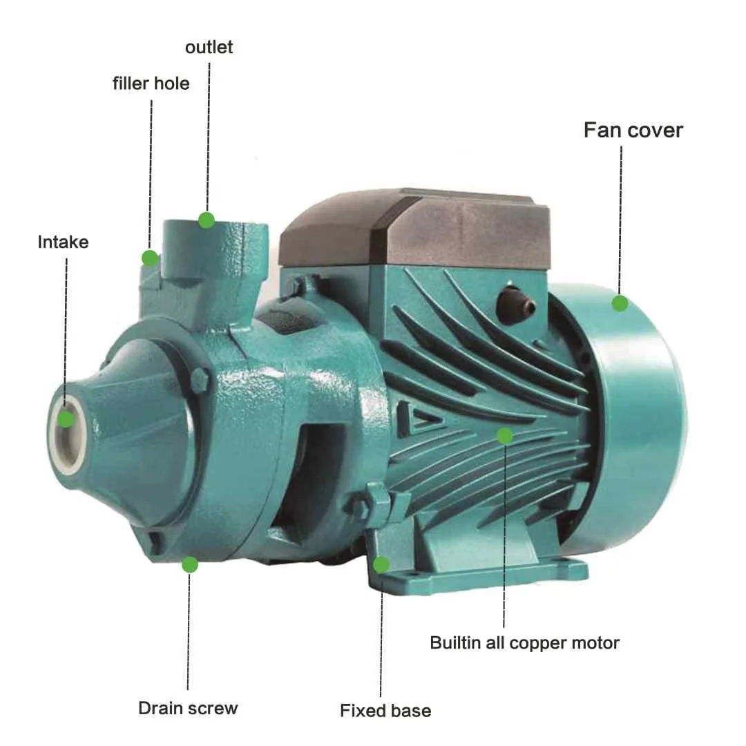 China Top Supplier Promotional Qb70 Household Peripheral Water Motor Pump Support Customization Good Quality Good Price