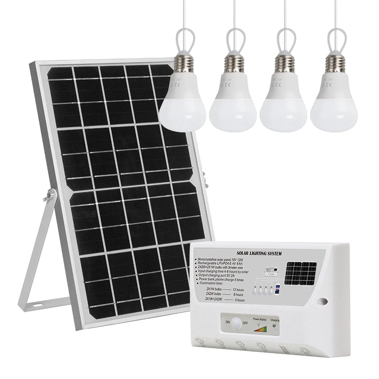  Оптовая продажа солнечная панель энергия наружная лампа для кемпинга домашняя Солнечная энергосистема