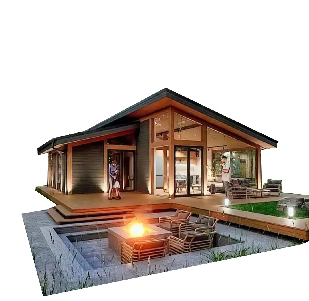 High Quality Luxury Tiny Casas Prefabricadas Mobile Baratas wooden house 2 Bedroom Container Home