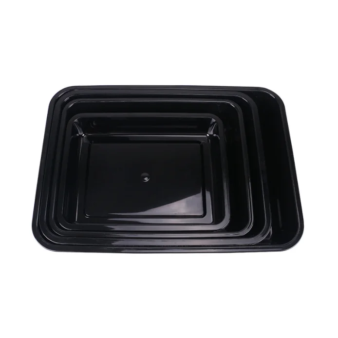 Food grade plastic serving thicker frozen meat pork chicken trays for restaurant fruit shops uses