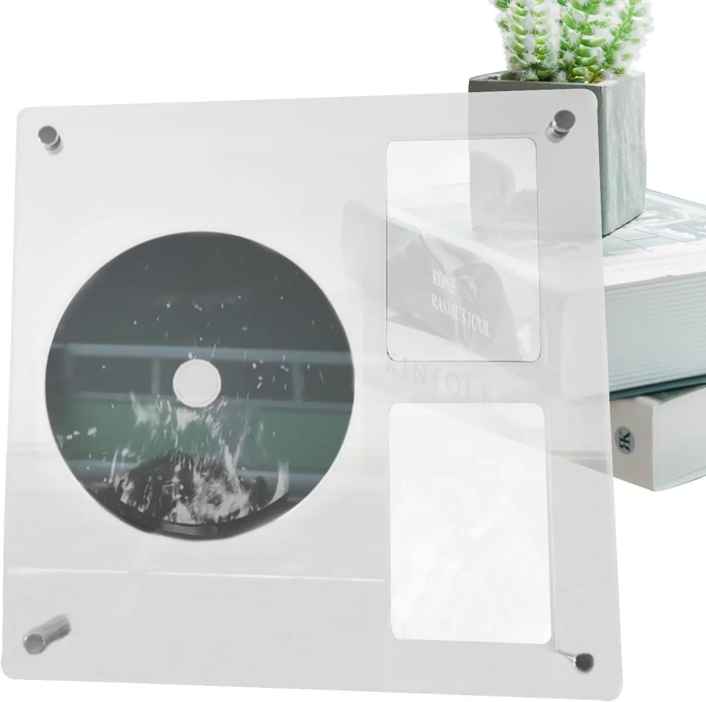 Factory Direct Sales  Acrylic CD Player Display Stand Made of Durable Plastic Material