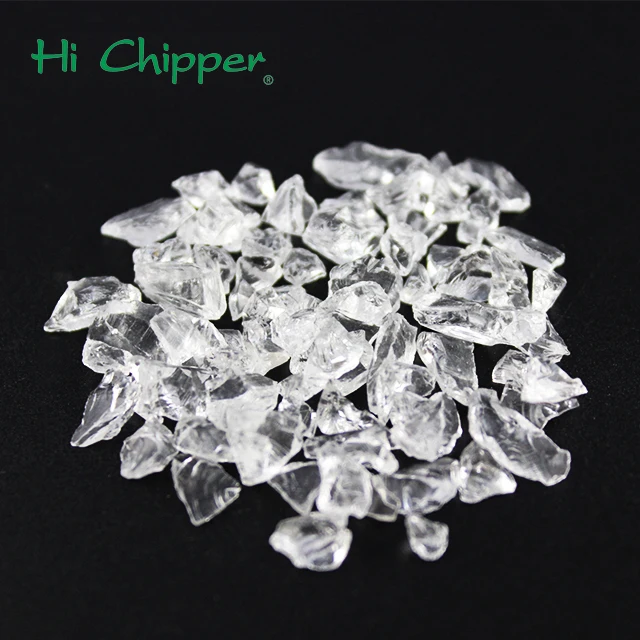 3-6 mm Crushed Mirror Glass Chips for Terrazzo and Concrete Making