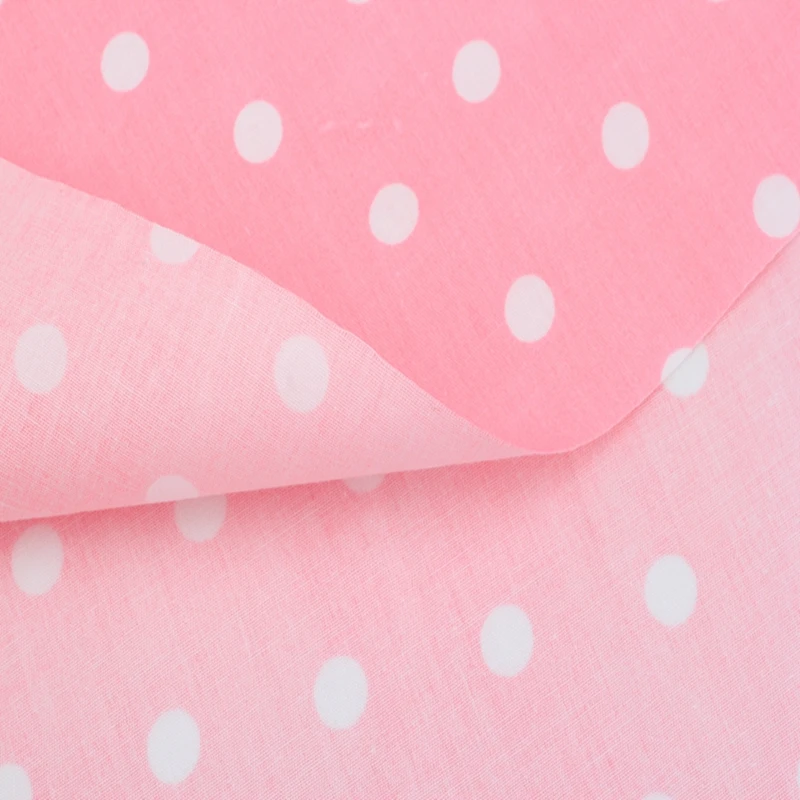 Hot Sale Pink Printed Cotton Fabric High Quality Quilting Home Textiles For Sewing Handicrafts