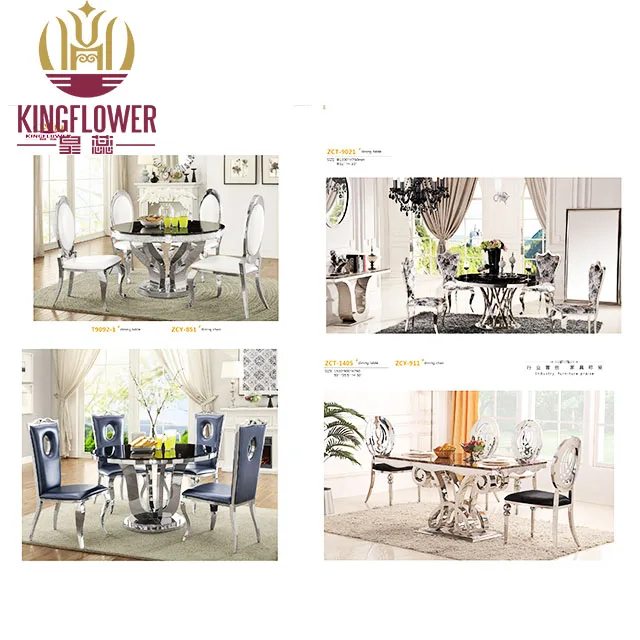 
High quality American stainless steel sofa modern design sofa chair set 