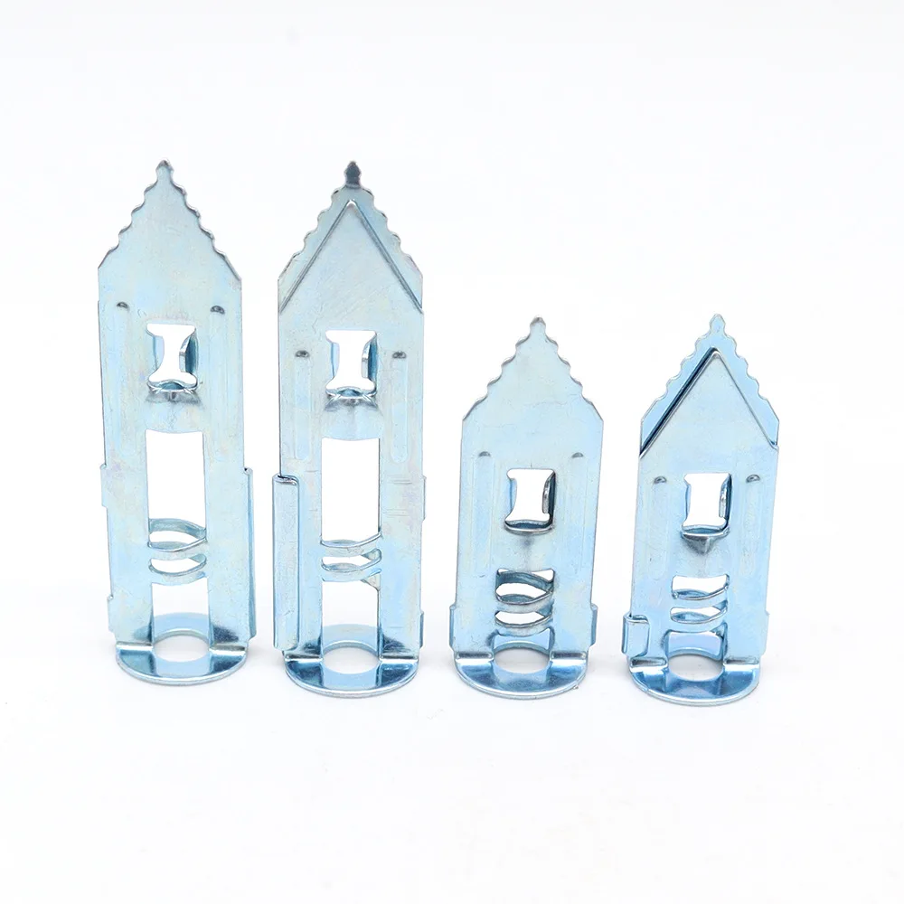 Lightweight Iron Aircraft Expansion Bolt Galvanized Carbon Steel Gypsum Board Expansion Screw Fine Coarse Threads-M6 M4