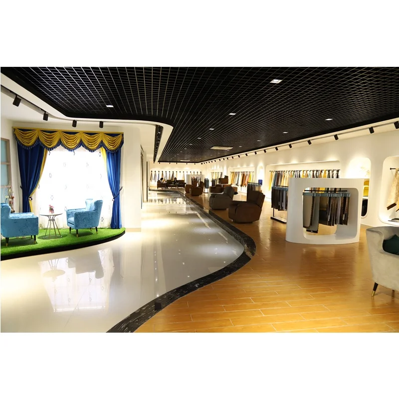 Sinovel 100% polyester knitted curtain sofa cushion plush velvet fabric for garments clothes sofa living room