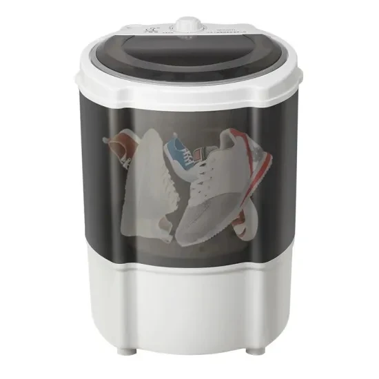 Black Color Fast Clean Small Shoes Washing Machine for 2-3 Pairs of Shoes