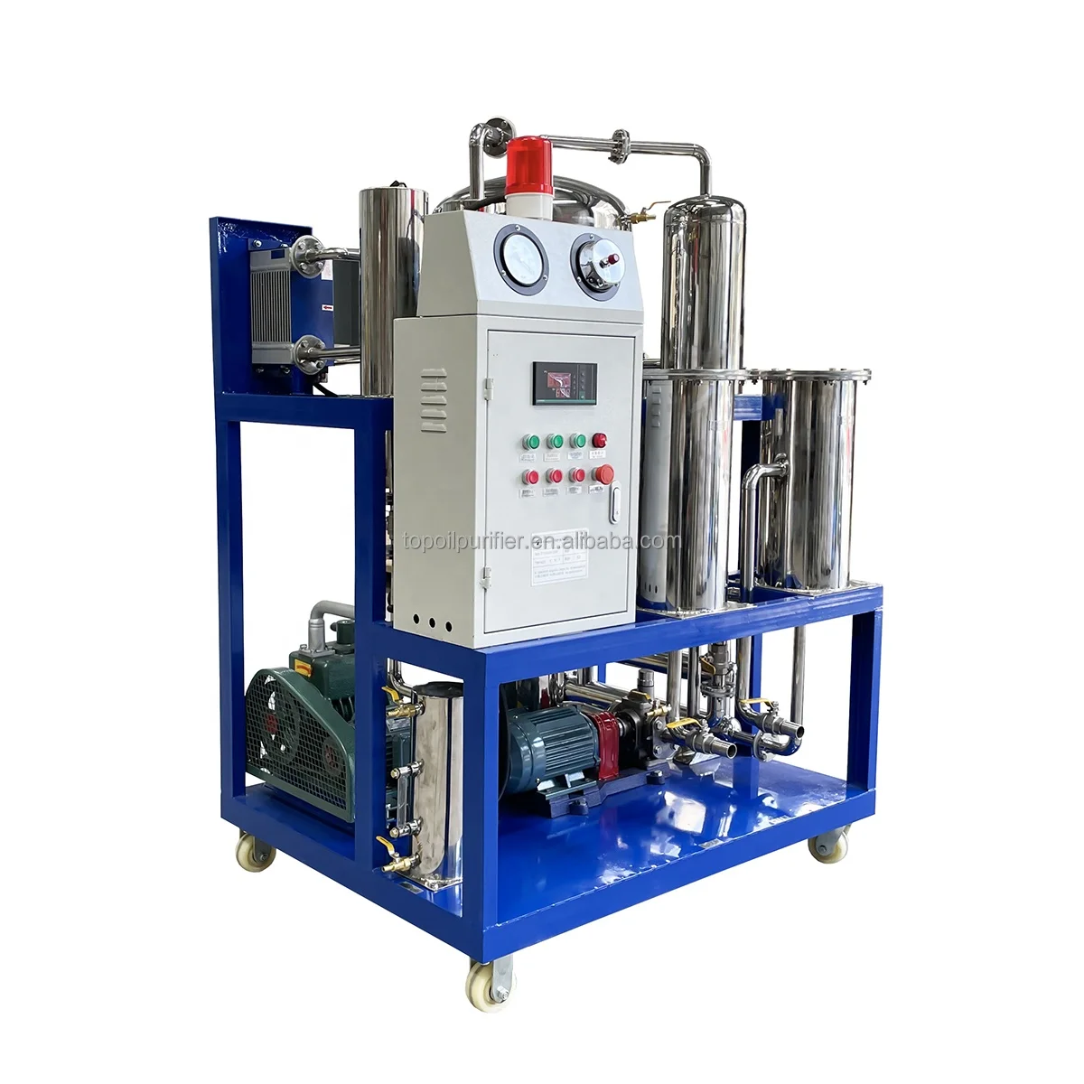 High Water Content Separator/Stainless Steel Waste Oil Water Purifier System Water Removal