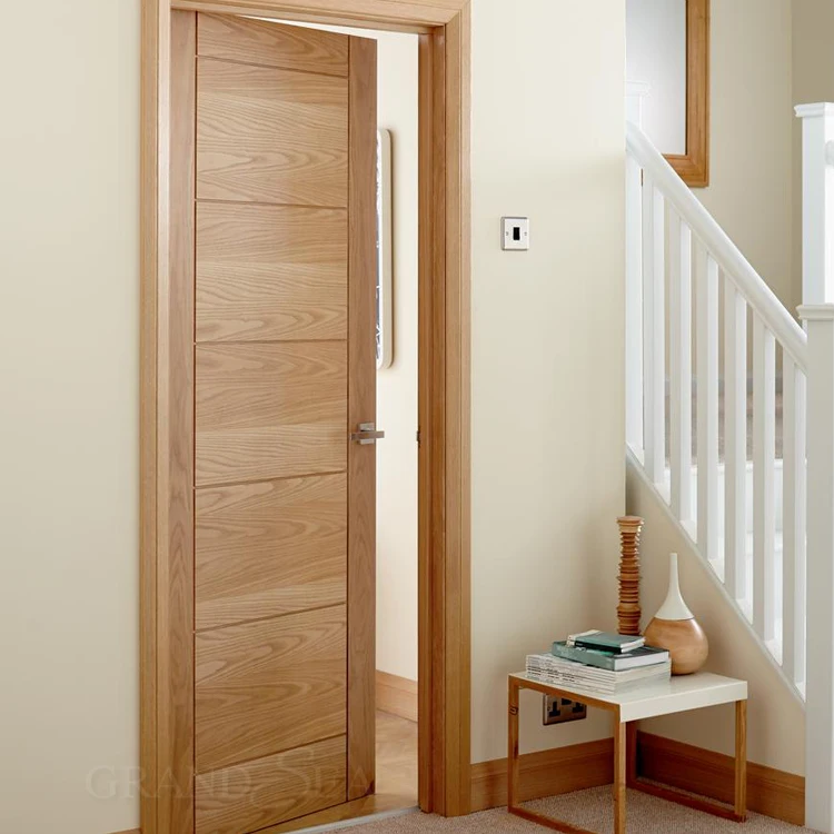 Latest Design Thailand Oak Bedroom Wooden Door Designs
