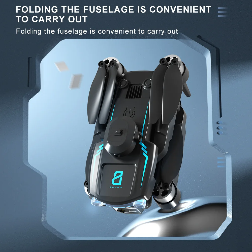 8K HD aerial drone brushless motor quadcopter optical flow obstacle avoidance remote control toy aircraft