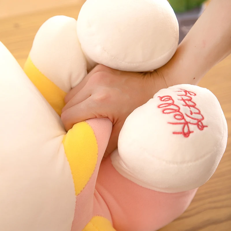 Rainbow KT Cat Plush Toy Creative Doll Customized Filling Animal PP Cotton Soft Toy for Baby Toys Warm and Exquisite