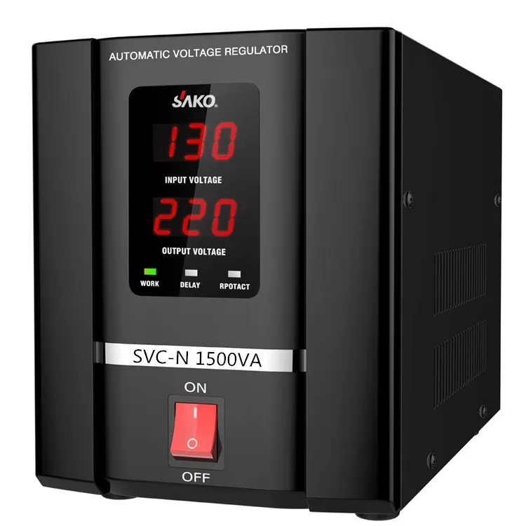  SVC-N-5000W автоматический стабилизатор напряжения однофазный 220 В переменного тока серводвигатель AVR для