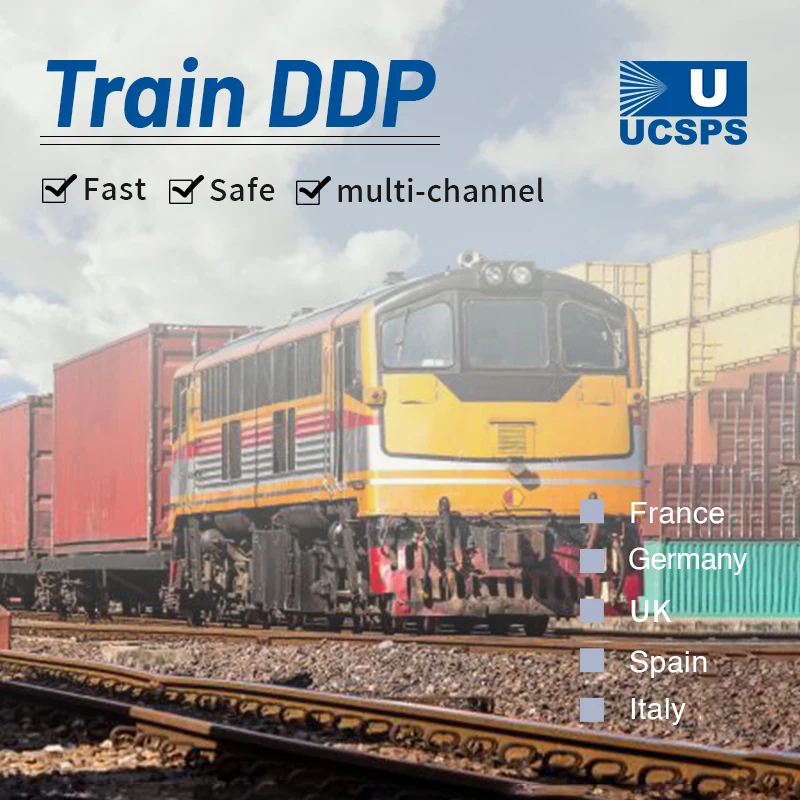 Railway forwarding agent ddp logistics service from China to Poland Germany