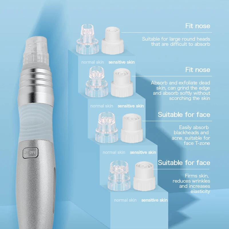 Nueva Technology Professional Sky Blue Star 12 In 1 Face Treatment Pore Cleaning Aqua Peeling Hydra Jet Peel Equipment