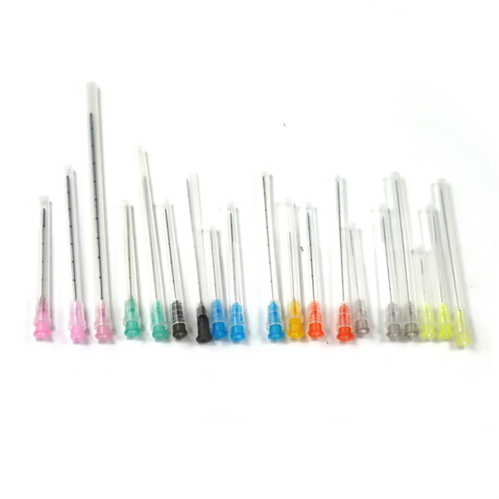 Disposable micro cannula blunt tip needle for beauty cannula for dermal filler 14G 16G 17G 18G 21G 22G 23G 25G 27G 29G 30G
