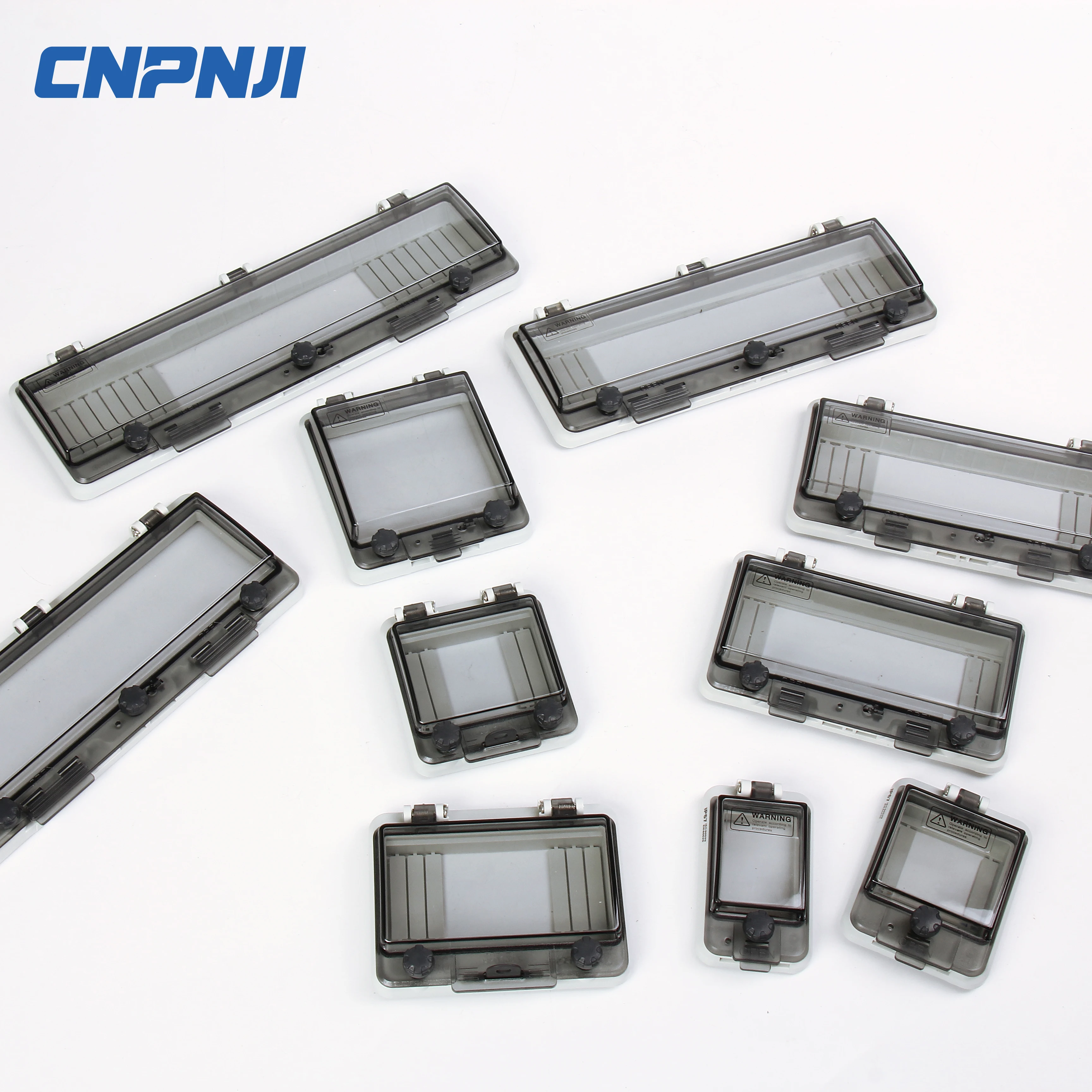 IP67 ABS  Cover Power waterproof distribution box MCB transparent protection window hood cover