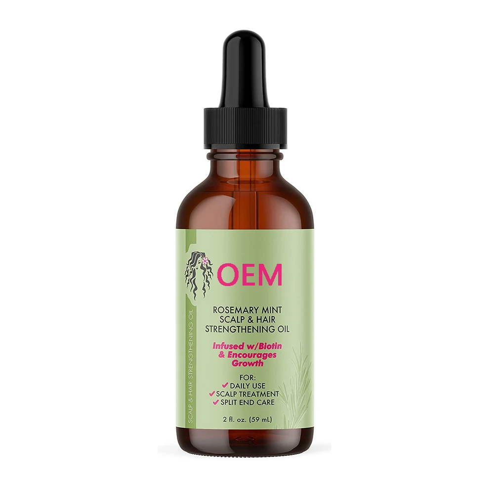 Hair Growth Essential Oil Mielle Rosemary Mint Hair Strengthening Oil Nourishing Treatment for Split Ends and Dry  Organics Hair