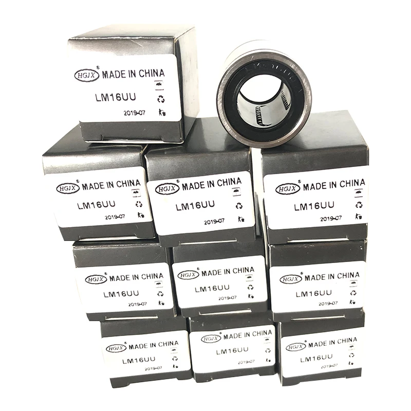 HGJX China Bearing Company OEM LM16UU Linear Bearing Matched bearings