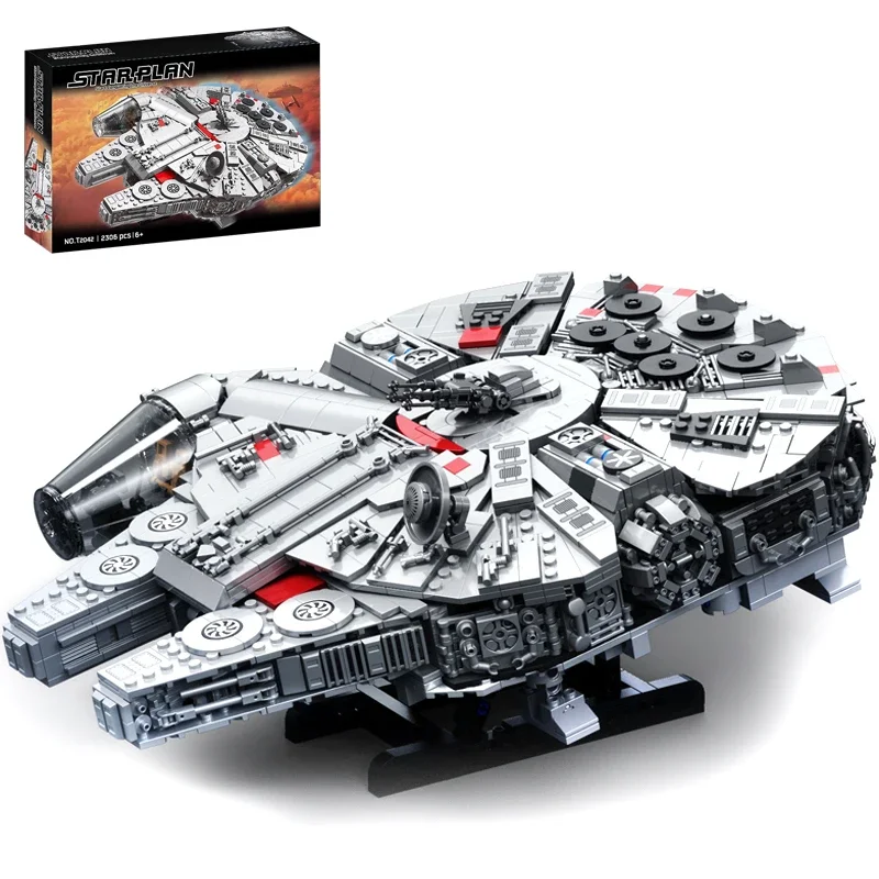Gaomisi T2042 2024 новый креативный космический корабль Stard модель истребителя кирпичи игрушка для детей подарок на день рождения 2306 шт. наборы строительных блоков
