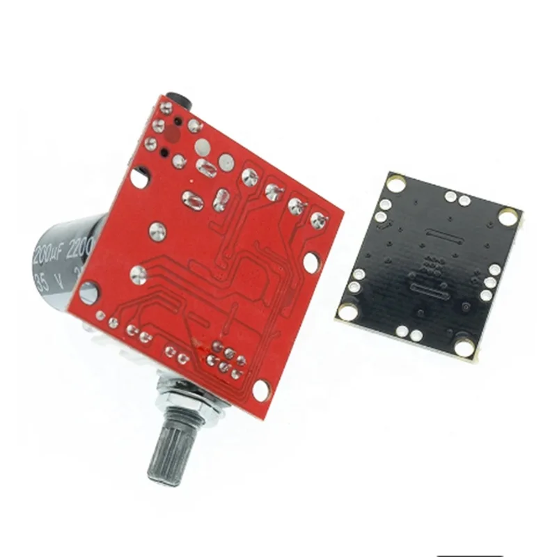 New PAM8610 Digital Power Amplifier Board 2 x15w Dual Channel Stereo mini class D power amplifier board Red/Black