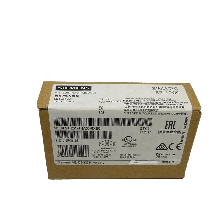 High quality S7 200 6ES7231-0HF22-0XA8 Analog input Module