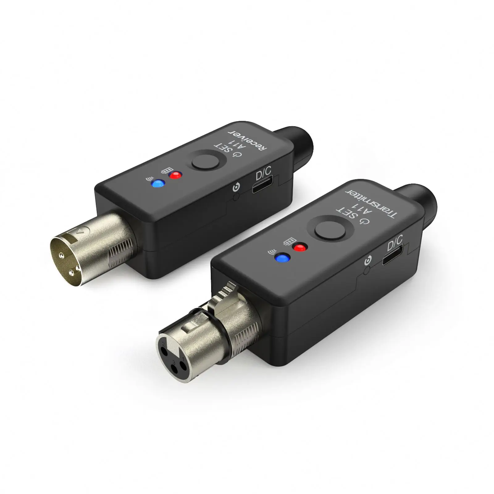 MIM-A11Factory Горячая перезаряжаемая Встроенная батарея MicLive 2 4 GHzISM Band проводной smicrophone Cannon XLR аудиоприемник