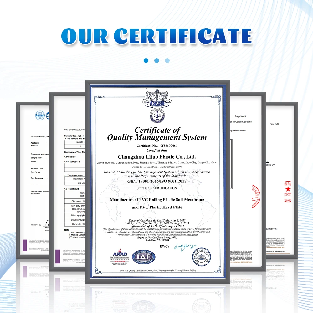 Translucent Medical Film For Urine Bag pvc packing film waterproof pvc film for making urine bag