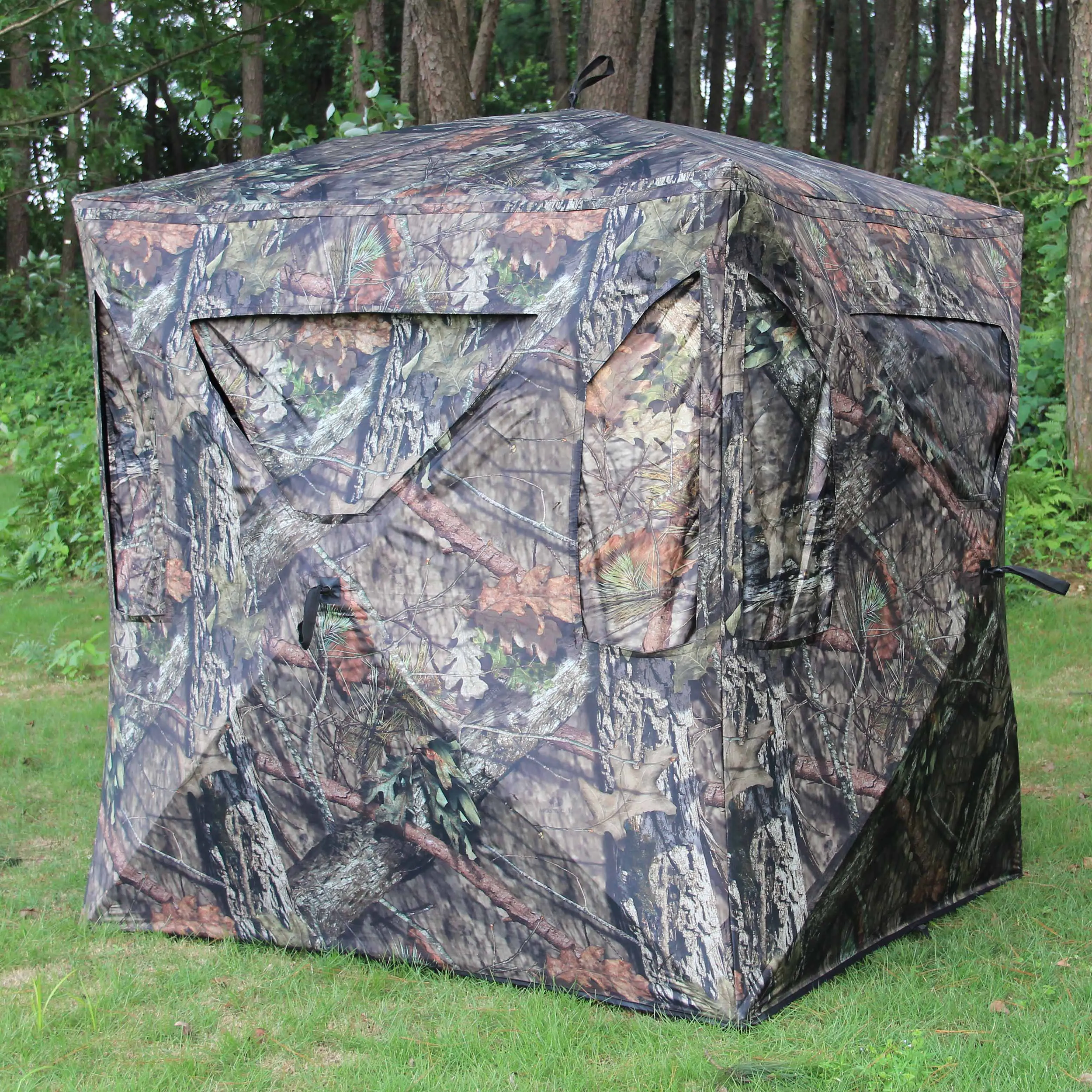 New Hunting Blind Tent, Camouflage Clothing 2 Person Pop Up Portable Hunting Ground Blinds