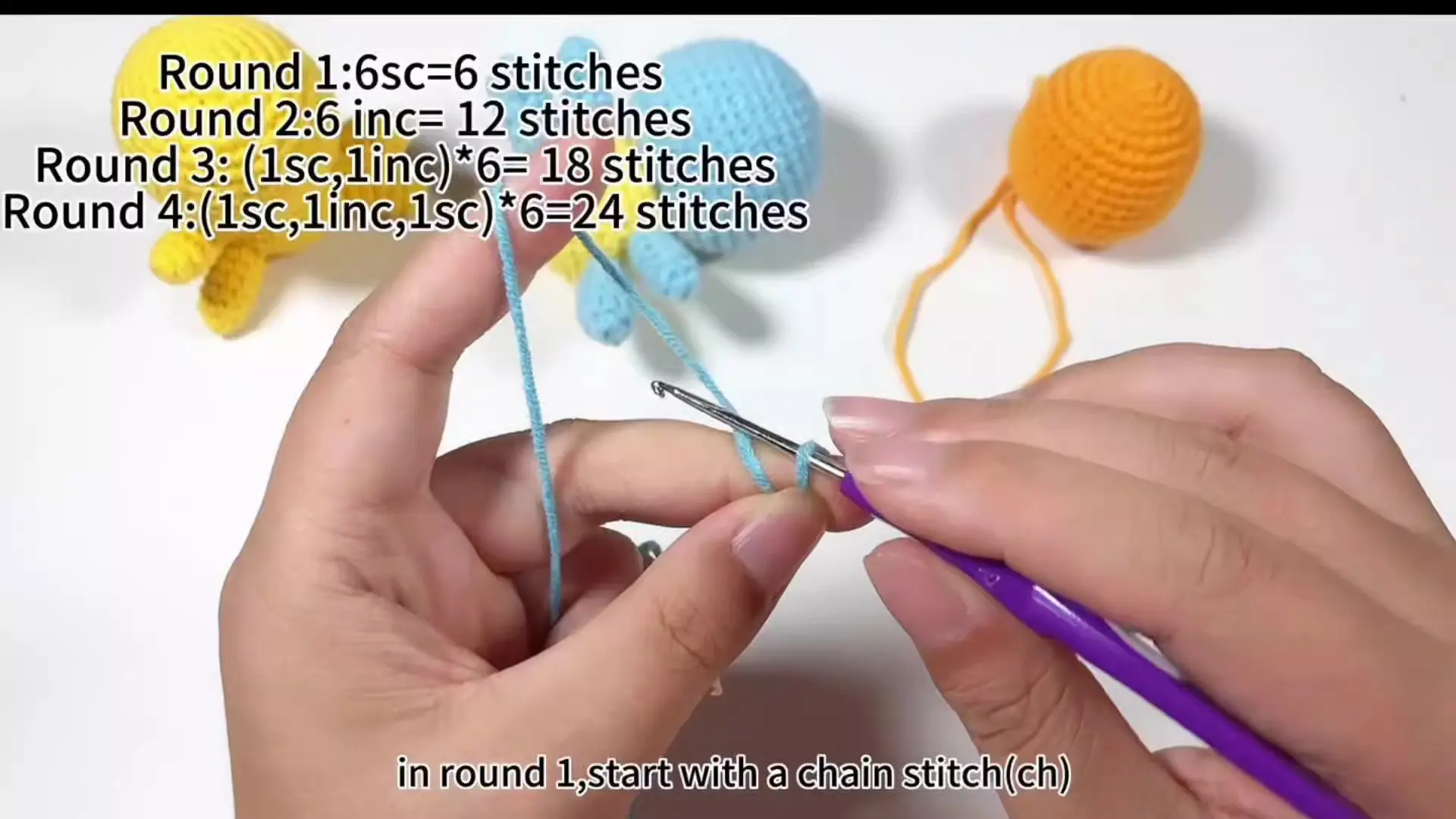 Crochet Kit for Beginners: Starter Crochet Kit, Include Easy Knitting Soft Yarn, Step-by-Step Video Tutorial,  Birthday, Holiday