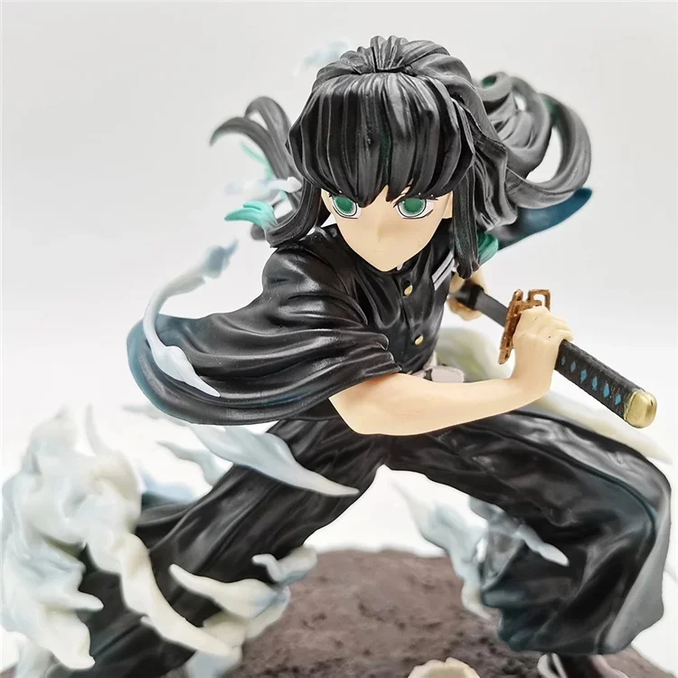 Demon Slayer Kimetsu Yaiba Swordsmith Village GK Tokitou Muichirou Collection Cartoon Character Action Figure PVC Anime Figure