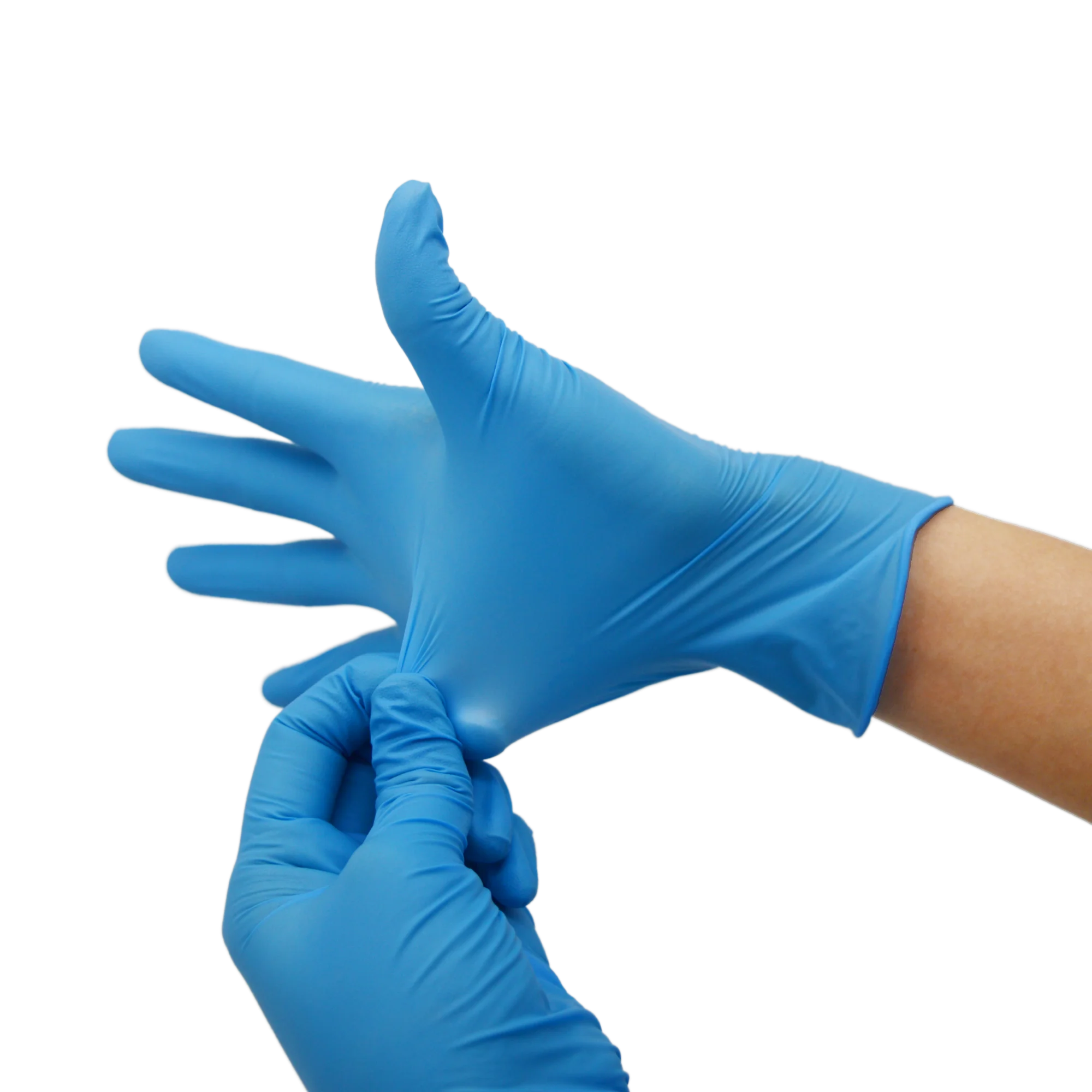 100Pcs/Box Powder Free Latex Free Non-Sterile nitrile gloves medical grade