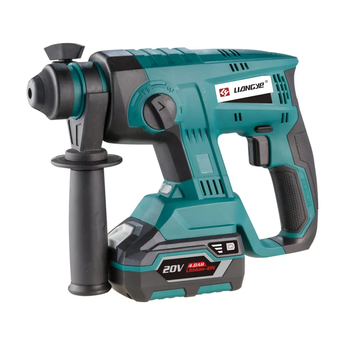 Rechargeable Rock Breaker Rotary Brushless Cordless Hammer Drill with Lithium Battery