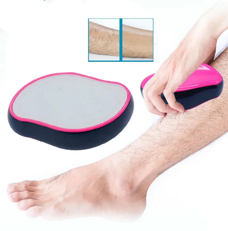 Ready To Ship Large stock Crystal Hair Removal Eraser Magic Glass Hair Removal Tool removal hair crystal