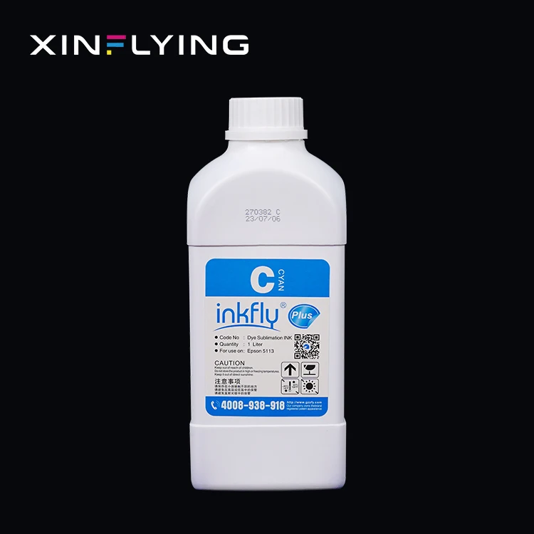 1000ml 4 Colors Dye Sublimation Ink For 5113 Printhead