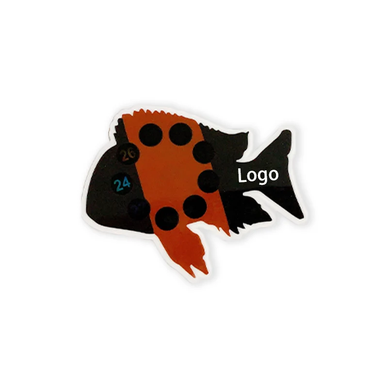 Custom OEM Design Many Kinds Thermochromic Liquid Crystal Thermometer for Aquarium