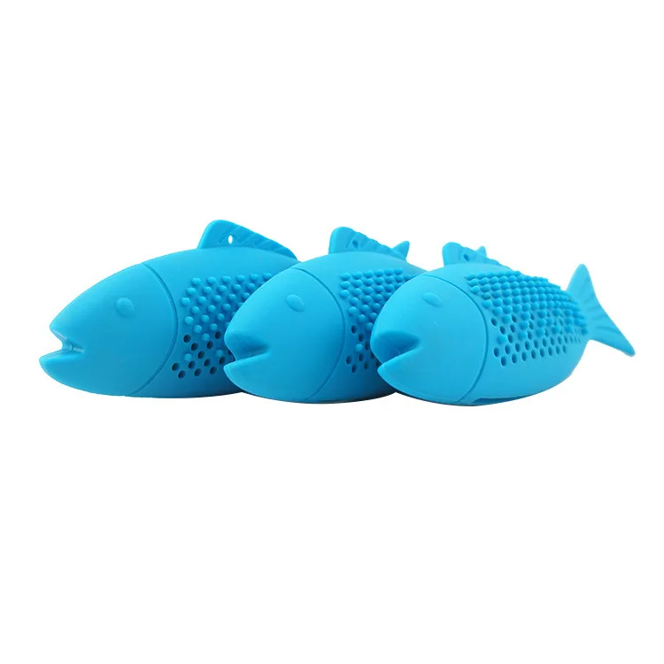 
Catnip Silicone Fish Shape Cat Toothbrush Teething Toy Pet Toothbrushes 