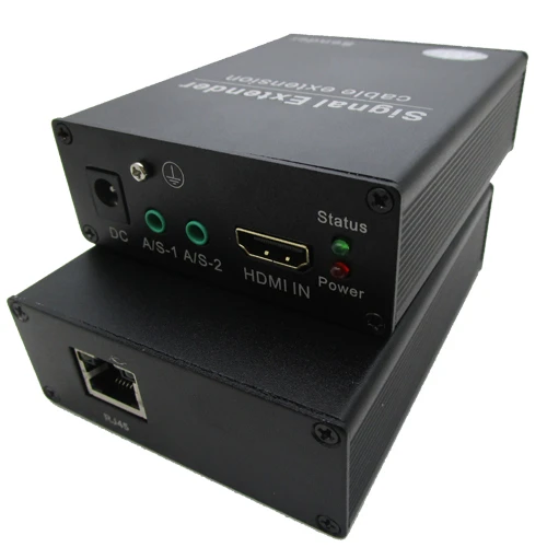 
 HDF-70HA малого радиуса действия 70 м HDMI к RJ45 видео аудио сигнала Extensor RS232 управление HDMI UTP расширитель  