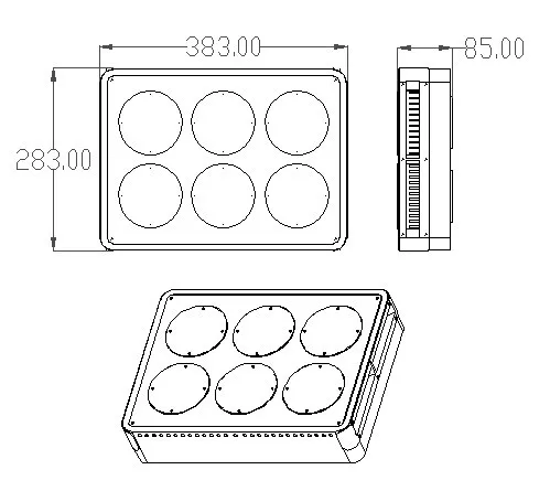 Flora LED Plant Grow Light Full Spectrum Indoor Plant Grow Light Plant Hanging Grow Light Seedlings