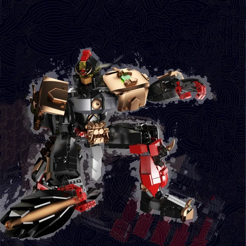 Mould King Romance of the Three Kingdoms Model Kits Classic Collection Edition dolls Building block for kids gift