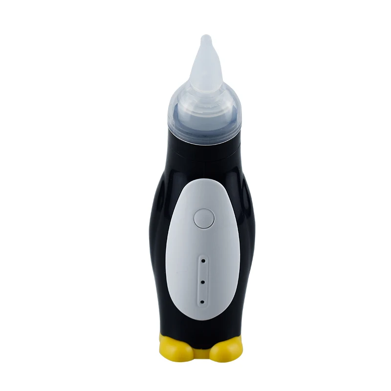 New Style Infant Electric Soft Nose Cleaner Silicone Baby Penguin Nasal Inhaler Safe Vacuum Nasal Aspirator