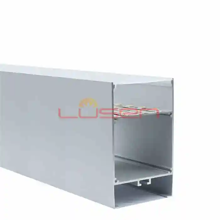 LS-135 led profile square profil angle pour platre aluminium angle clum