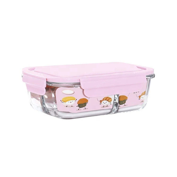 Food Container Glass Lunch Box Set With Bag