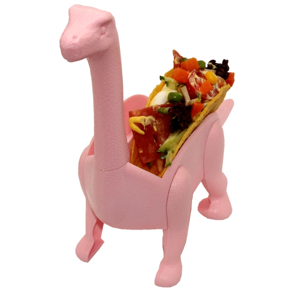 CHRT Customized Taco Shell Holder Stand Set Of 2 Prehistoric Customize Taco Holder Plate For Kitchen Accessory