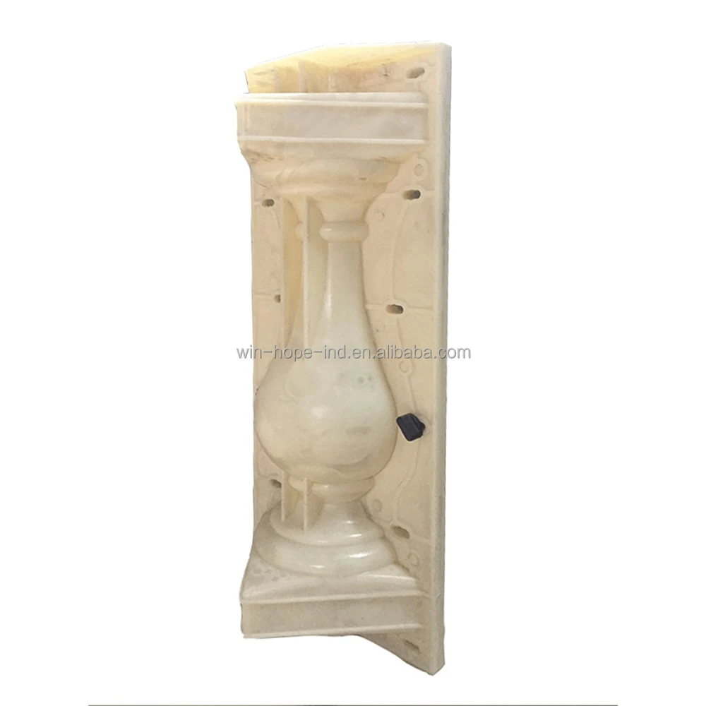 ABS plastic concrete railing baluster fence balustrade pillar mold plastic mold for concret baluster pillar mold fence pillar mould roman column pillar mold