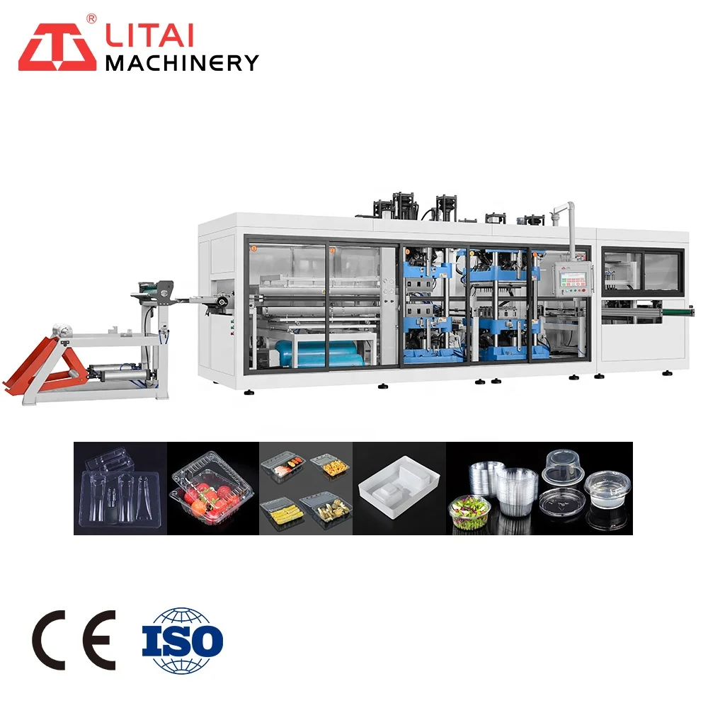 Mini Thermoforming Machine For Plastic Pizza Box