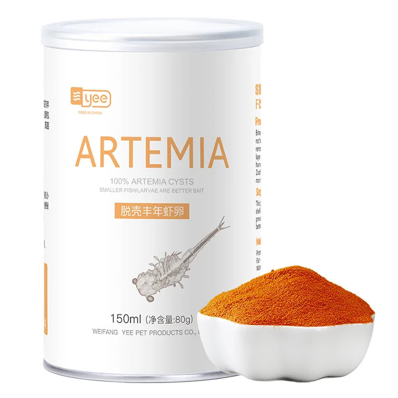 Factory Artemia Brine Shrimp Eggs Custom Brine Shrimp Eggs Fish Feed Artemia Cysts Fish Feed