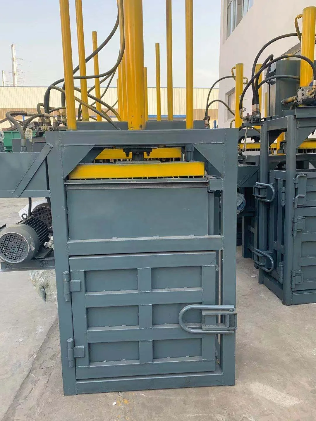 baling press straw, cotton, waste paper bagging machine with Reliable Quality hydraulic pressed baling machine