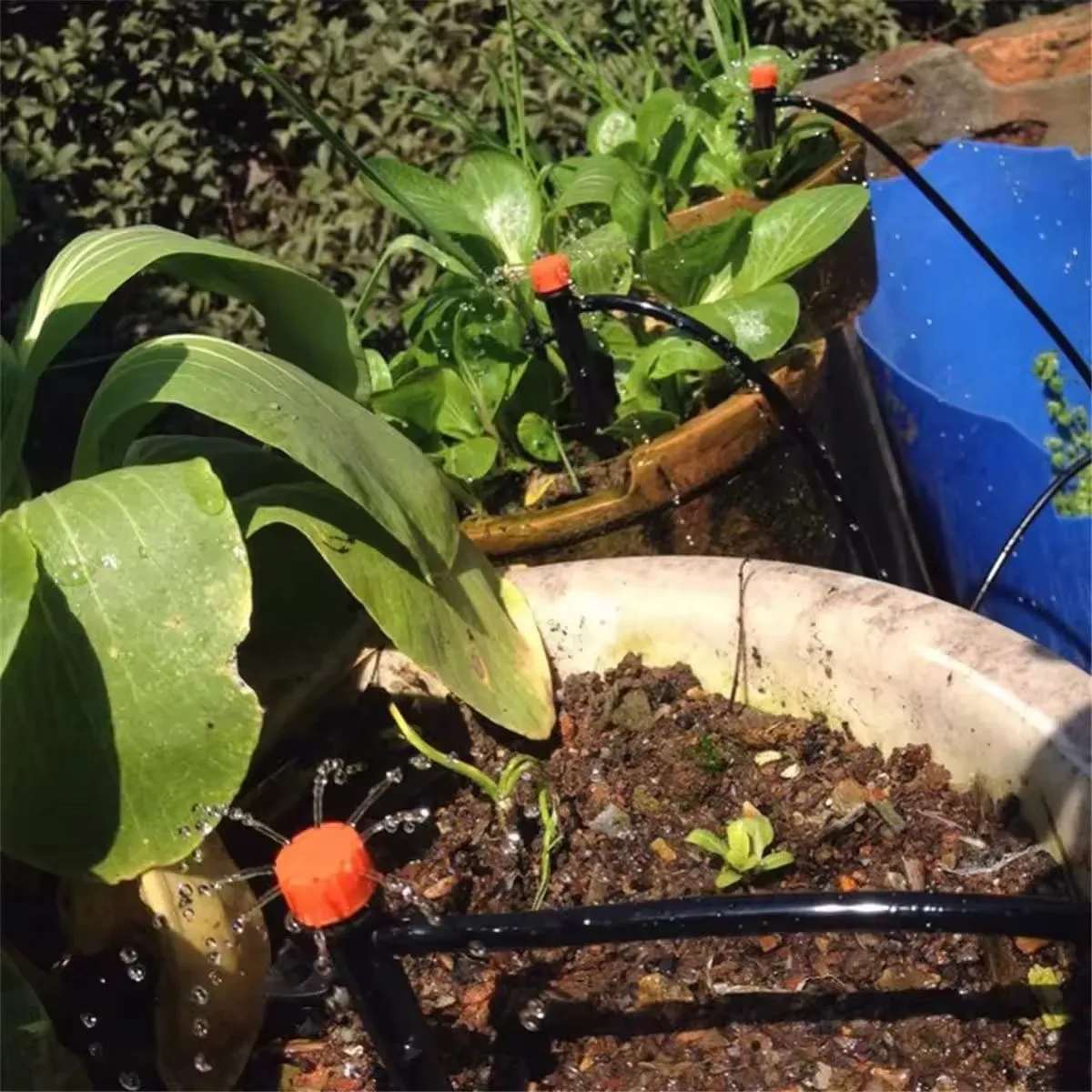 Factory Direct Supplied Garden Complete Tubing Kits Agriculture Agricultural Indoor Watering Drip Irrigation System for Farms