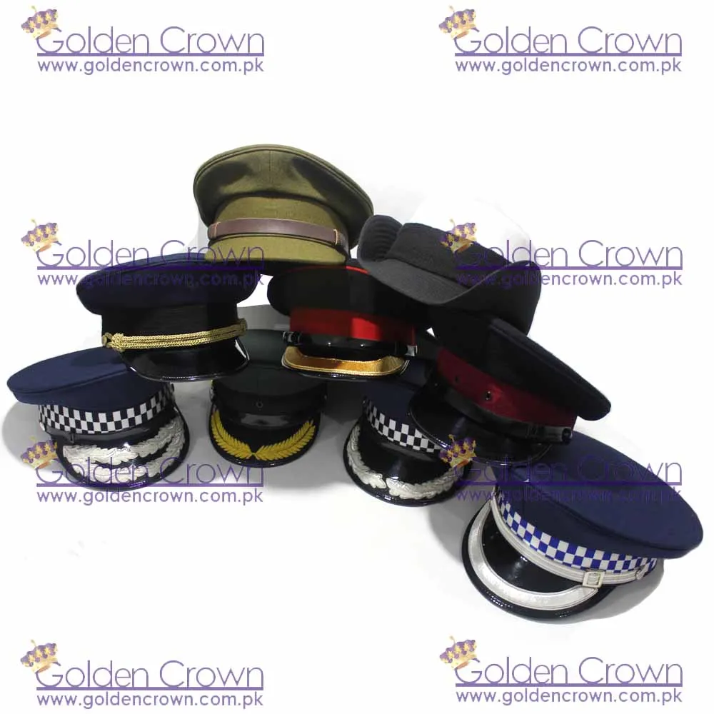High Quality officer Uniform Peak Cap Suppliers And Manufacturer / Wholesale peak cap supplier